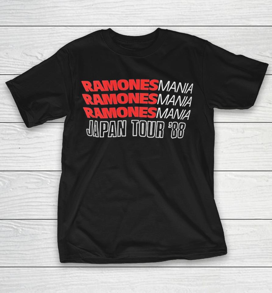 Ramones Mania Japan Tour 88 Shirts 1 Ramones Mania Japan Tour 88 Shirts
