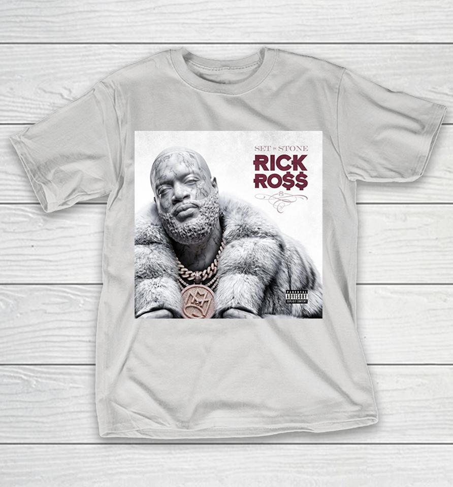 Rick Ross Set In Stone Album Cover Shirts 1 Rick Ross Set In Stone Album Cover Shirts