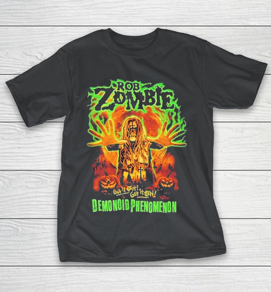 Rob Zombie Get It Out Get In On Demonoid Graveyard Shirts 1 Rob Zombie Get It Out Get In On Demonoid Graveyard Shirts