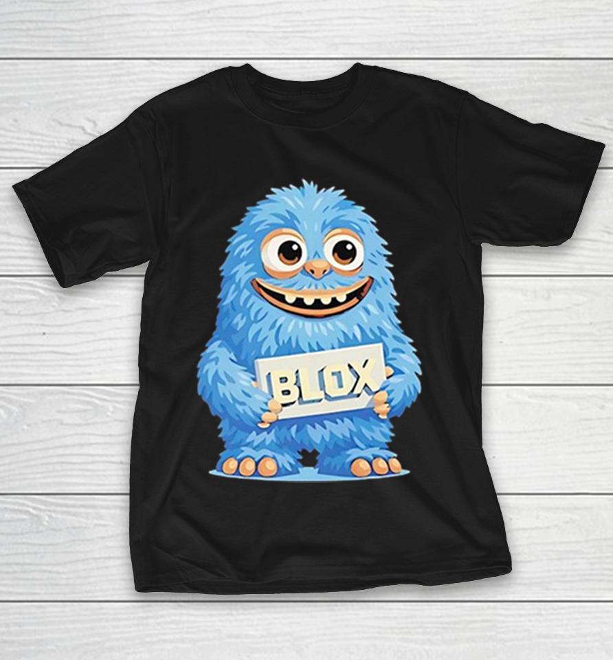 Roblox Blox Blue Monster Graphic Shirts 1 Roblox Blox Blue Monster Graphic Shirts