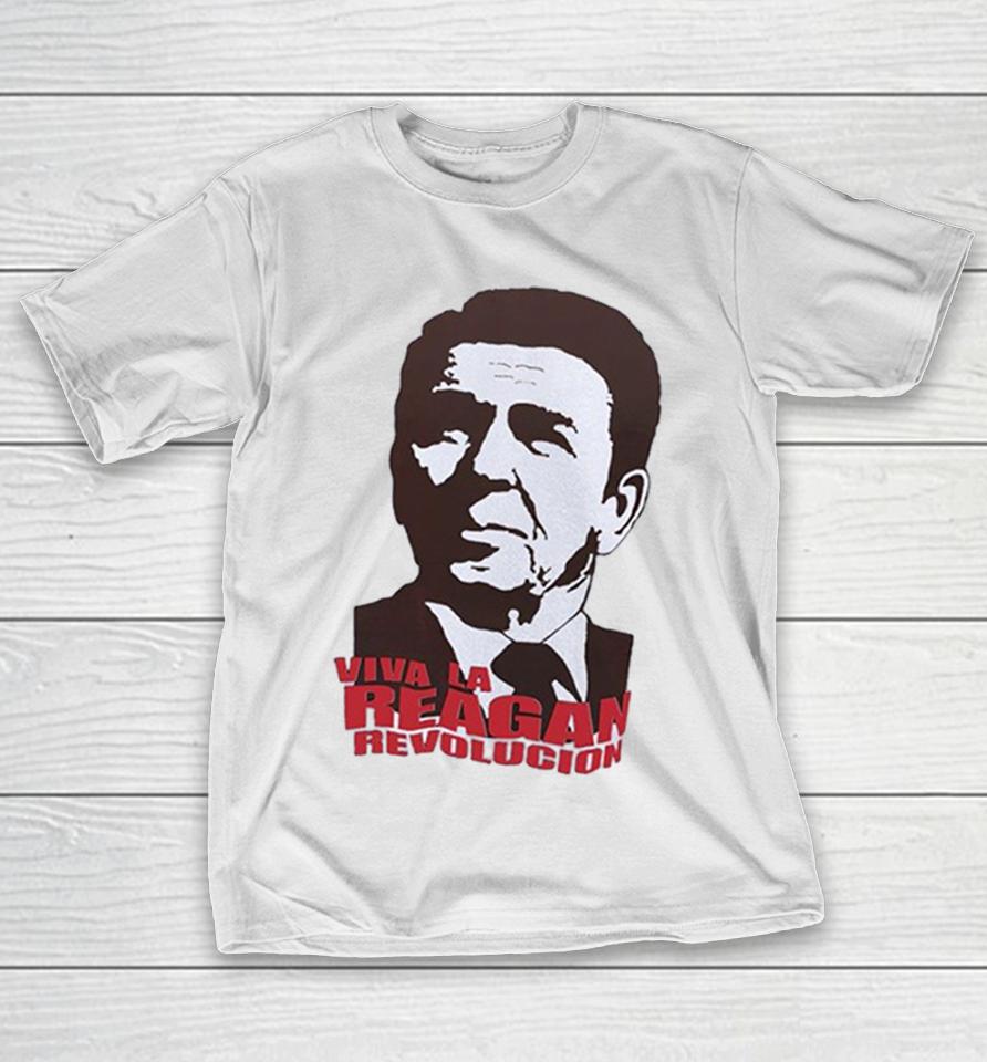 Ronald Reagan Viva la Reagan Revolucion Shirts