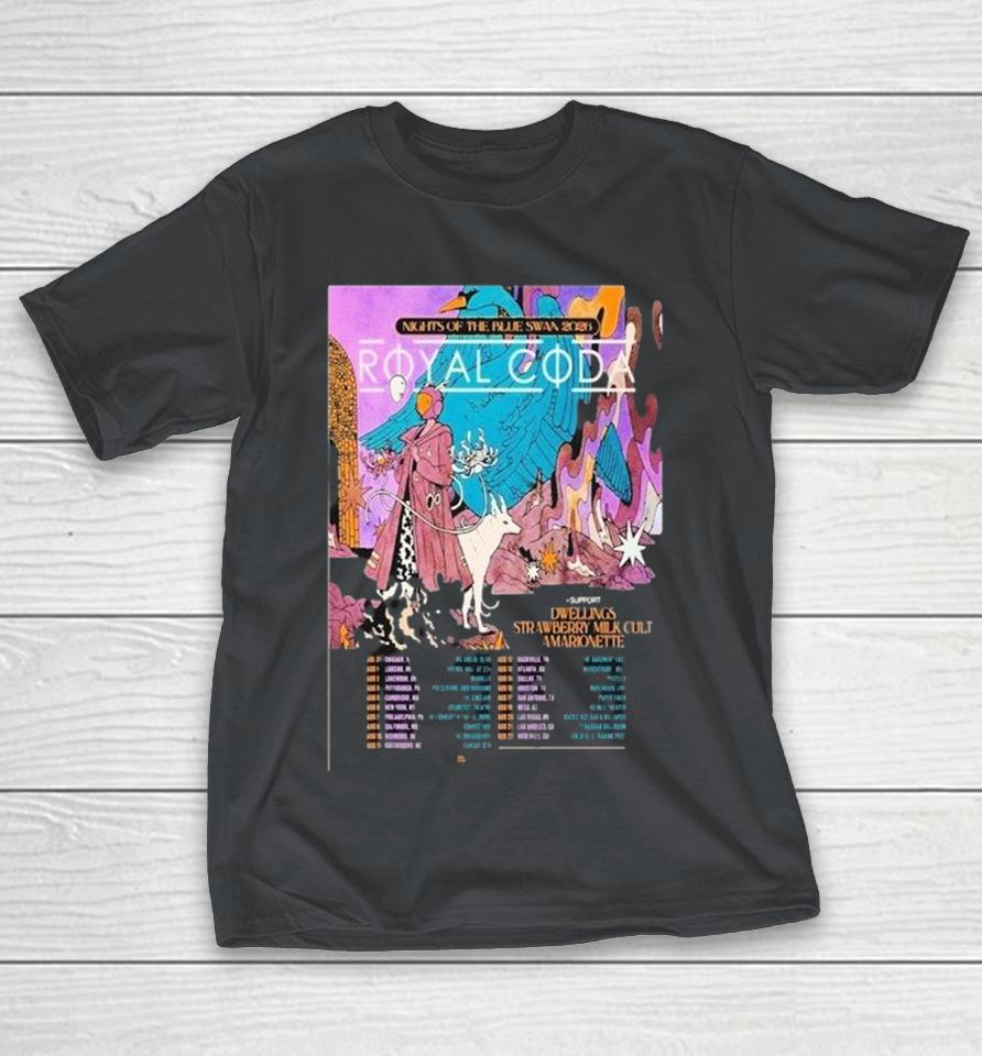 Royal Coda Nights Of The Blue Swan 2026 Tour Dates Shirts 1 Royal Coda Nights Of The Blue Swan 2026 Tour Dates Shirts