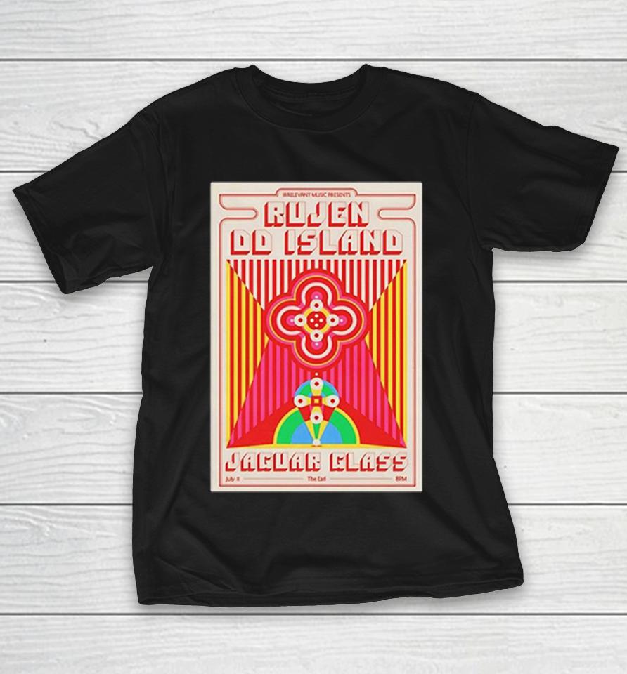 Rujen Dd Island Irrelevant Music Presents Jaguar Glass The Earl July 11 Concert Shirts 1 Rujen Dd Island Irrelevant Music Presents Jaguar Glass The Earl July 11 Concert Shirts