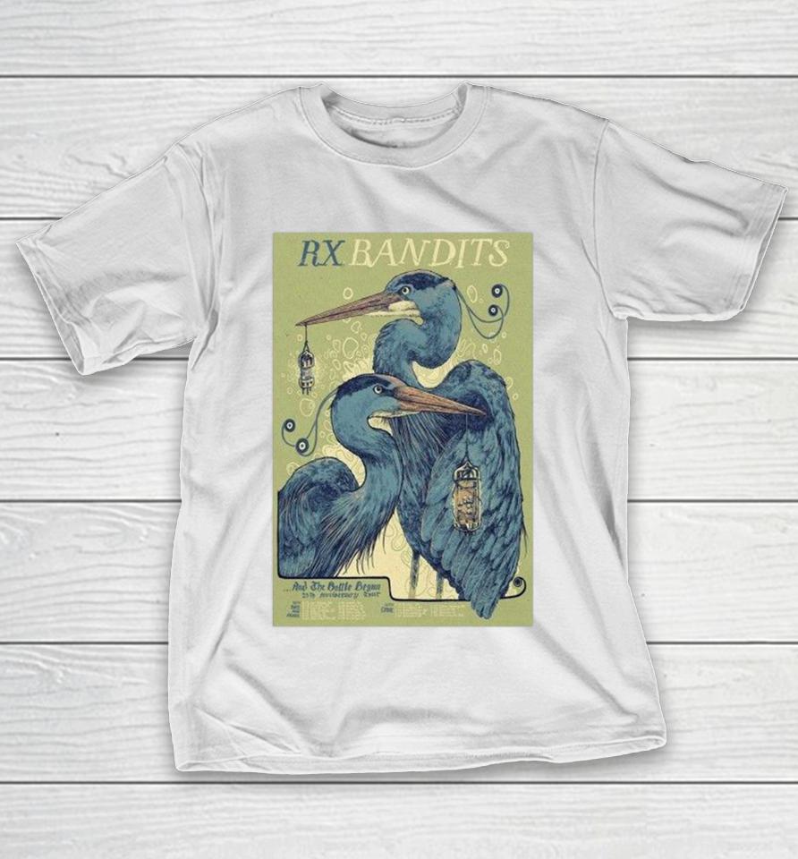 Rx Bandits And The Battle Begun 20Th Anniversary Tour 2026 Shirts 1 Rx Bandits And The Battle Begun 20Th Anniversary Tour 2026 Shirts