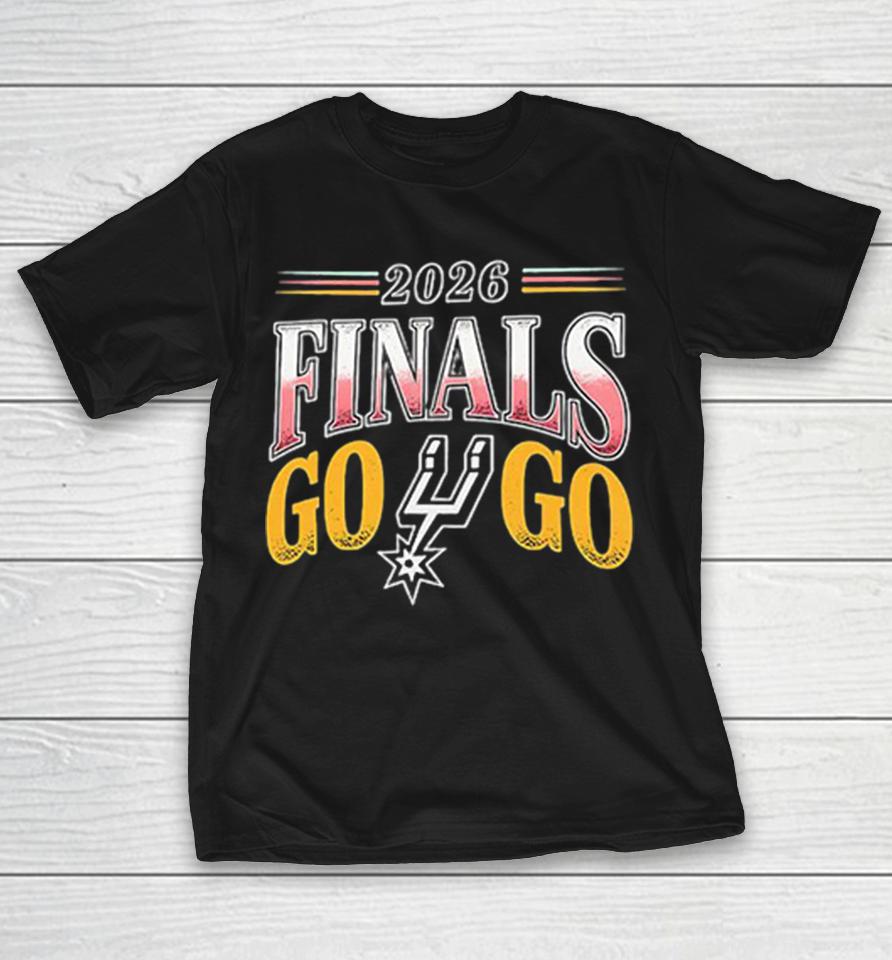 San Antonio Spurs 2026 Finals Go Go Logo Dark Shirts 1 San Antonio Spurs 2026 Finals Go Go Logo Dark Shirts