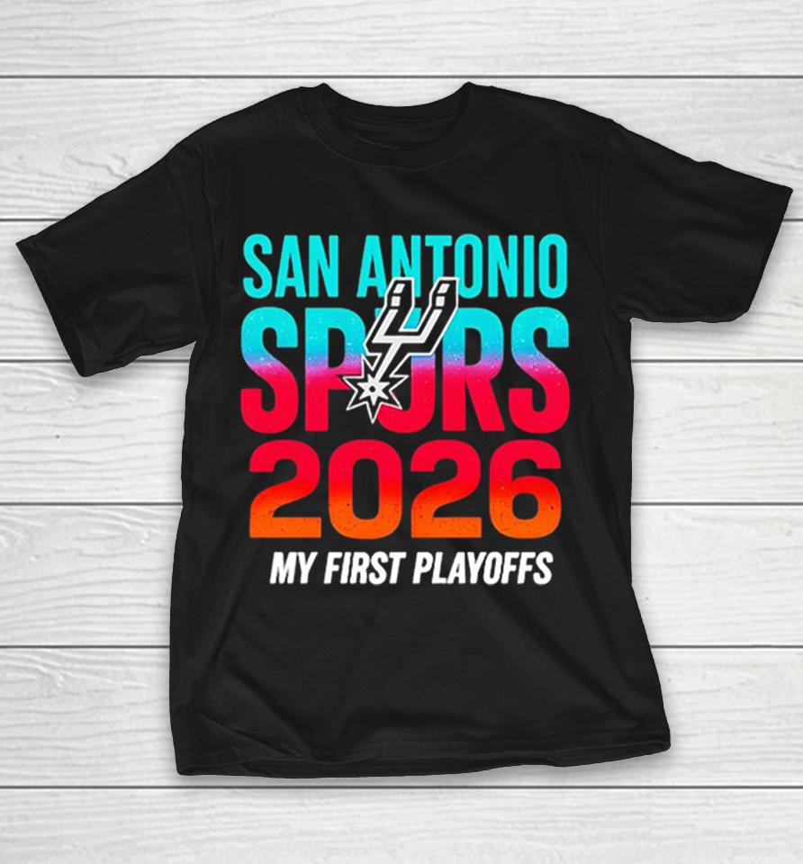 San Antonio Spurs Infant Item Of The Game 2026 Playoffs My First Playoffs Shirts 1 San Antonio Spurs Infant Item Of The Game 2026 Playoffs My First Playoffs Shirts