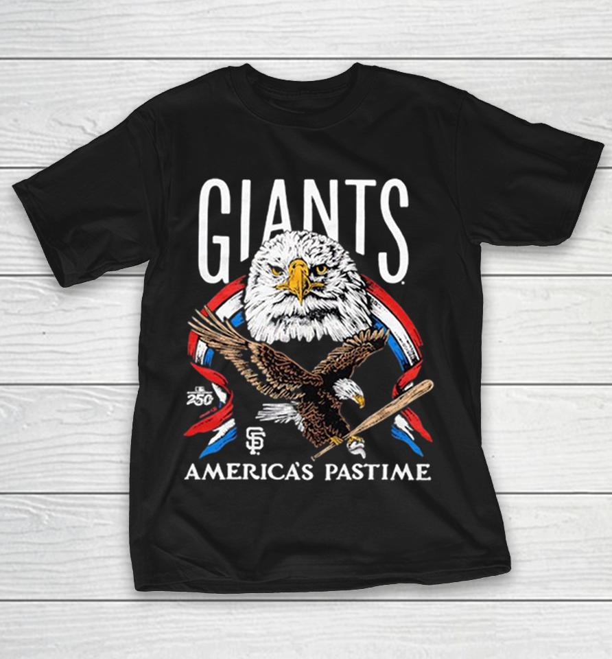 San Francisco Giants America’s Pastime Eagle Celebrating 250 Shirts 1 San Francisco Giants America’s Pastime Eagle Celebrating 250 Shirts