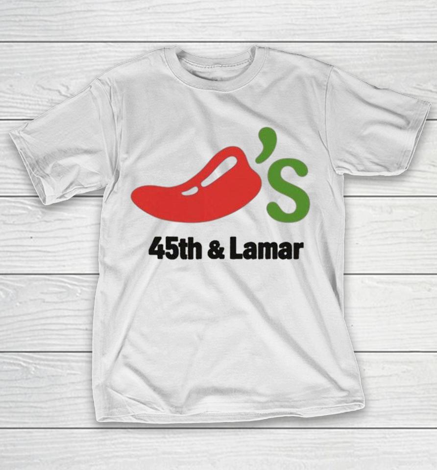 Shane Gillis Wearing 45Th &Amp; Lamar Chili’s In Knicks Vs Spurs Nba Shirts 1 Shane Gillis Wearing 45Th &Amp; Lamar Chili’s In Knicks Vs Spurs Nba Shirts