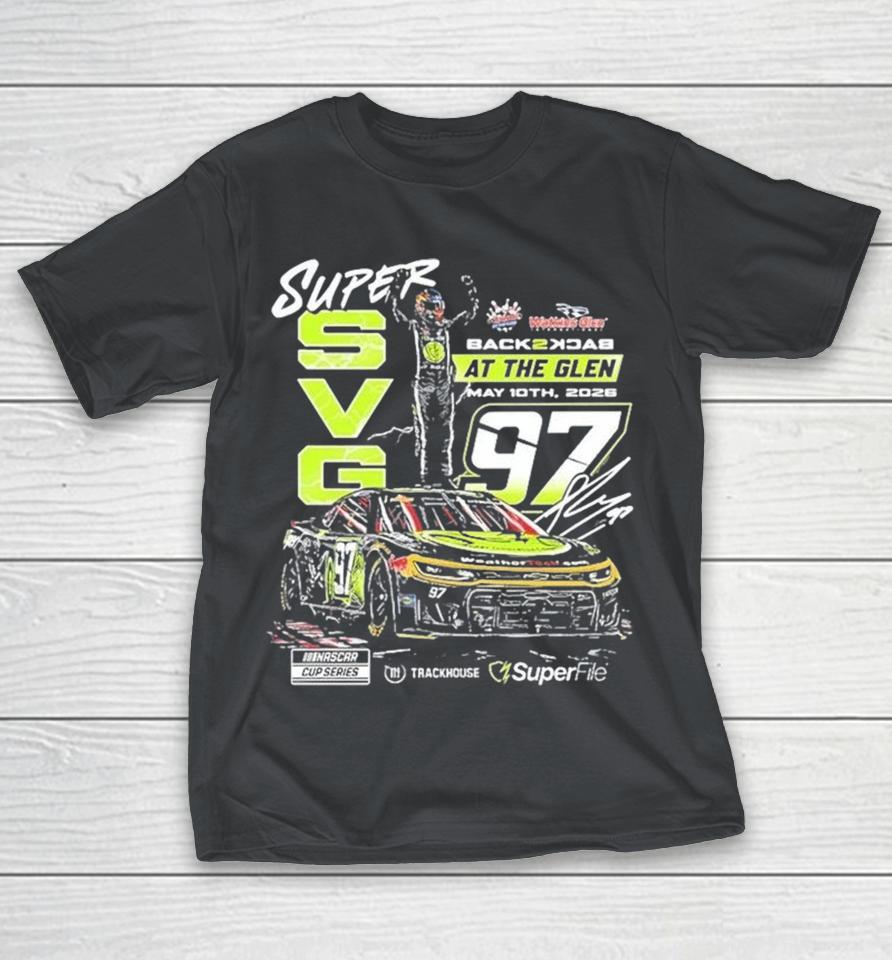 Shane Van Gisbergen #97 Back 2 Back At The Glen 2026 Superfile Watkins Trackhouse Nascar Cup Series Win Shirts 1 Shane Van Gisbergen #97 Back 2 Back At The Glen 2026 Superfile Watkins Trackhouse Nascar Cup Series Win Shirts