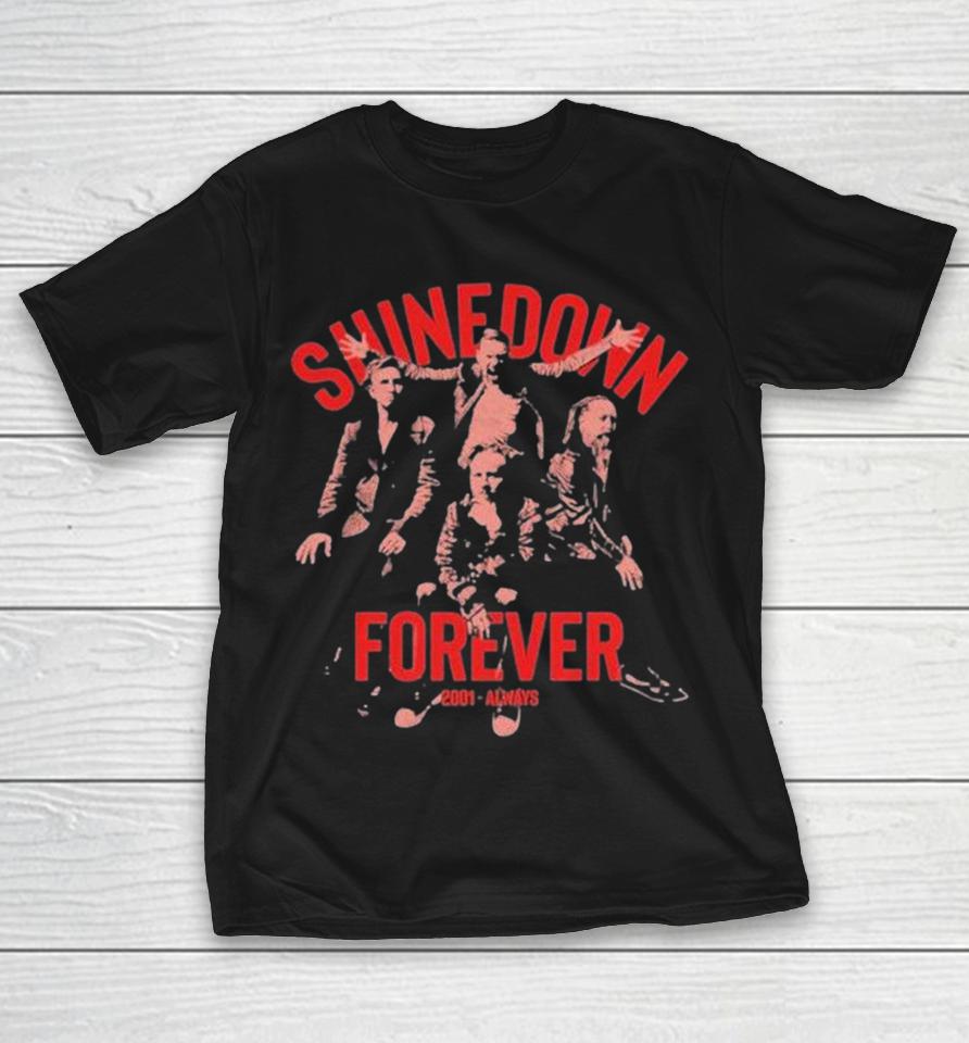 Shinedown Forever 2001 Always Shirts 1 Shinedown Forever 2001 Always Shirts
