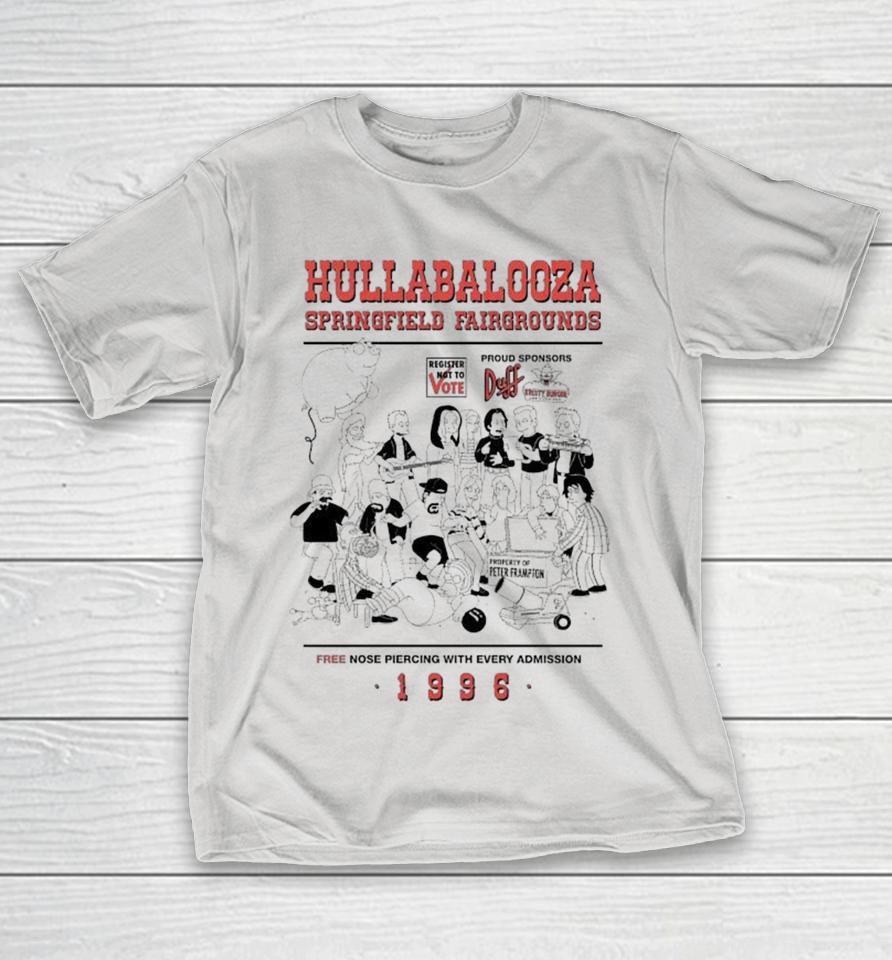 Simpsons Hullabalooza Springfield Fairgrounds Free Nose Piercing With Event Admission 1996 Shirts 1 Simpsons Hullabalooza Springfield Fairgrounds Free Nose Piercing With Event Admission 1996 Shirts