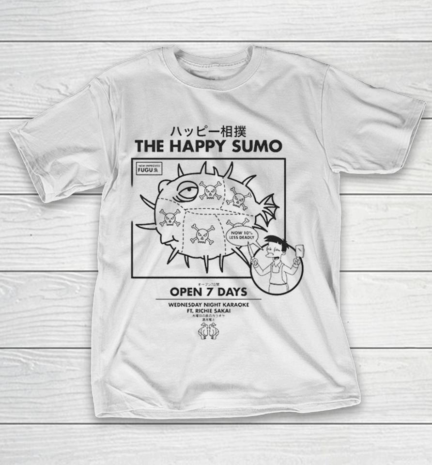 Simpsons The Happy Sumo Open 7 Days Shirts 1 Simpsons The Happy Sumo Open 7 Days Shirts