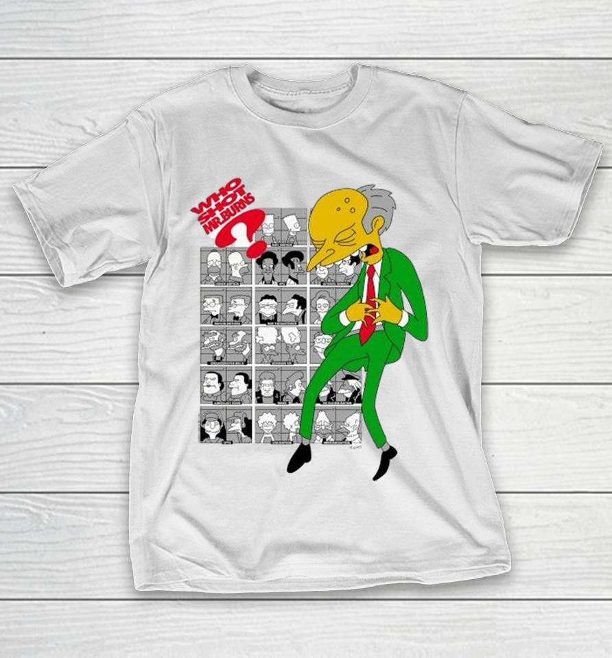 Simpsons Who Shot Montgomery Burns Matt Groening Shirts 1 Simpsons Who Shot Montgomery Burns Matt Groening Shirts