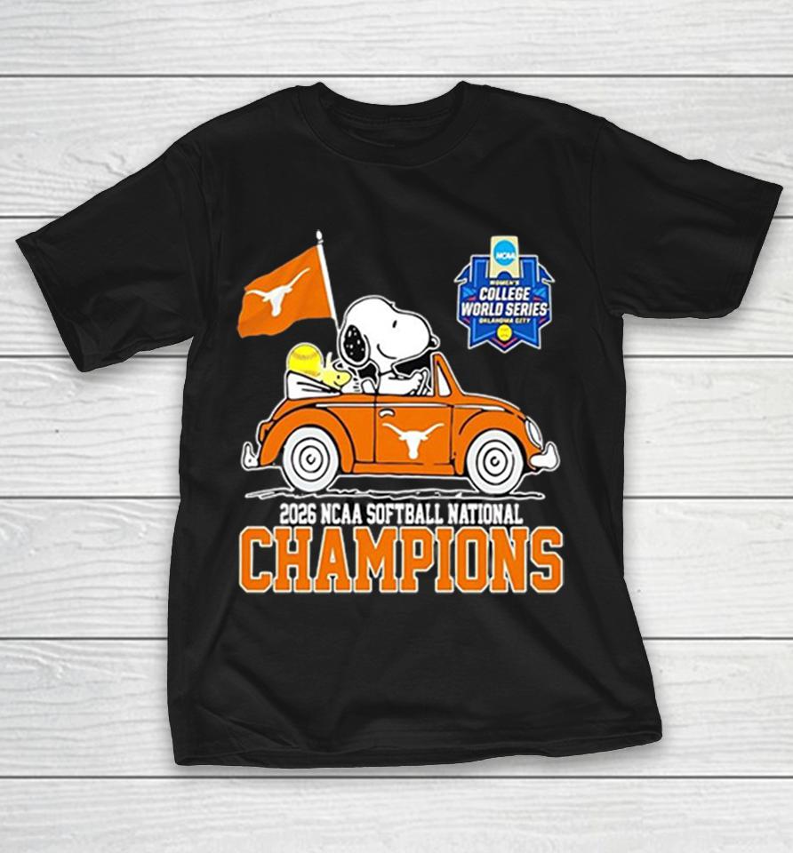 Snoopy Texas Longhorns 2026 Ncaa Softball National Champions Oklahoma City Shirts 1 Snoopy Texas Longhorns 2026 Ncaa Softball National Champions Oklahoma City Shirts