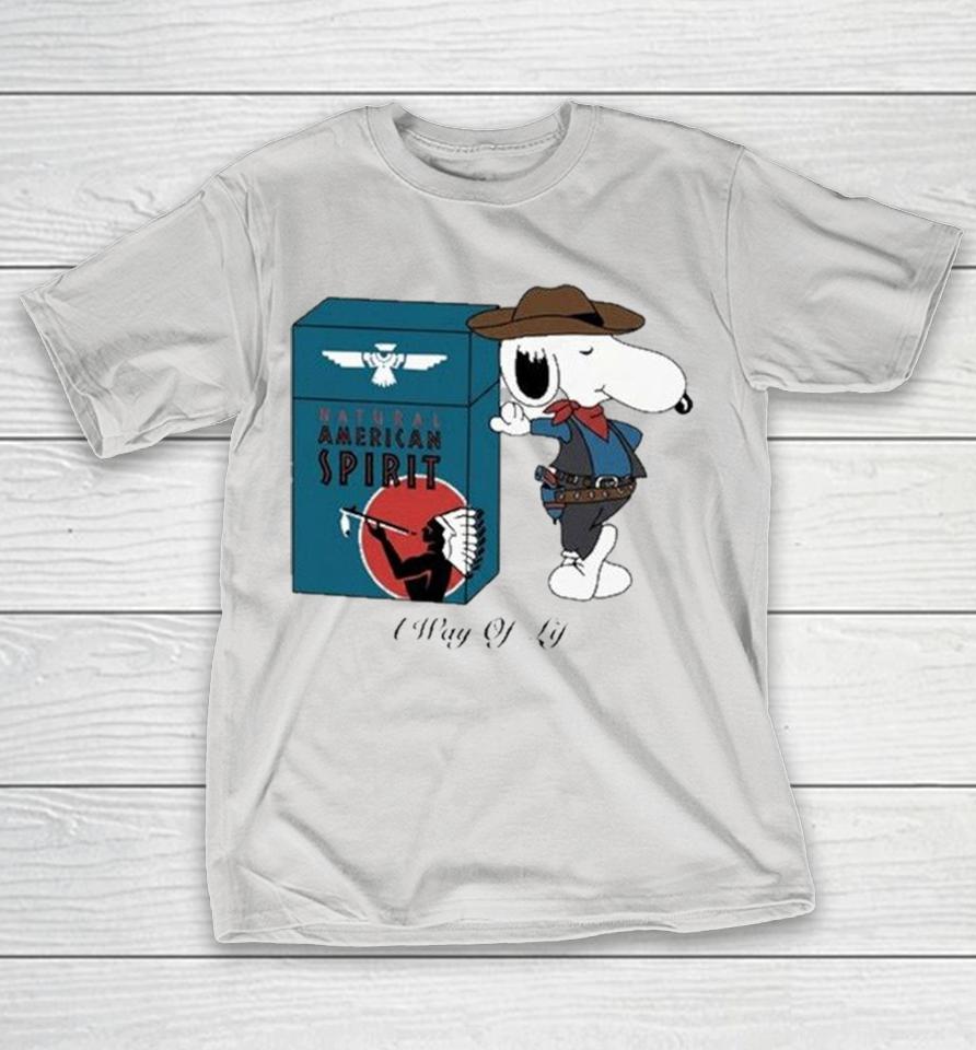Snoopy The Peanuts Natural American Spirit Cigarette A Way Of Life Shirts 1 Snoopy The Peanuts Natural American Spirit Cigarette A Way Of Life Shirts