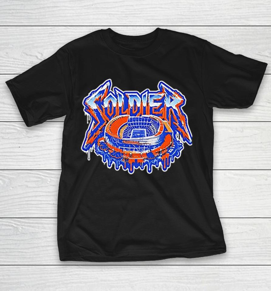 Soldier Field Chicago Bears Stadium Metal Font Drip Art Team Logo Sports Fan Shirts 1 Soldier Field Chicago Bears Stadium Metal Font Drip Art Team Logo Sports Fan Shirts