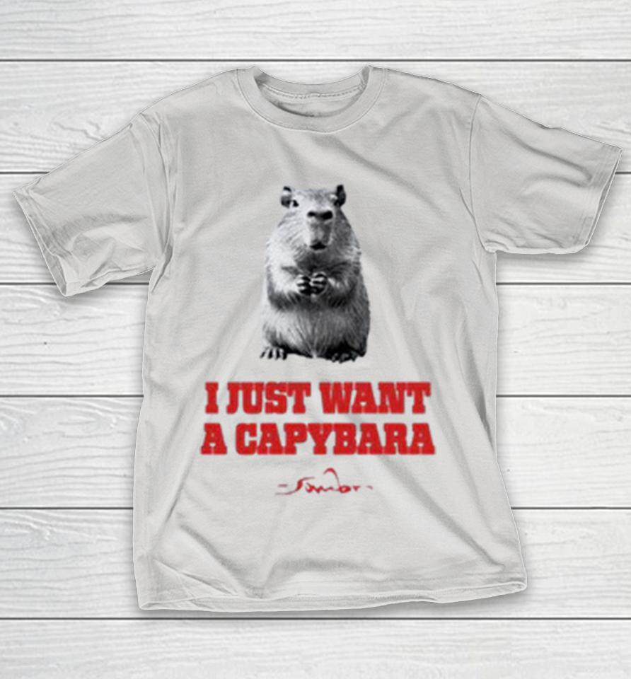 Sombr I Just Want A Capybara Shirts 1 Sombr I Just Want A Capybara Shirts