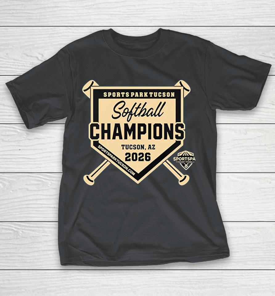 Sports Park Tucson Softball Champions Logo 2026 Shirts 1 Sports Park Tucson Softball Champions Logo 2026 Shirts
