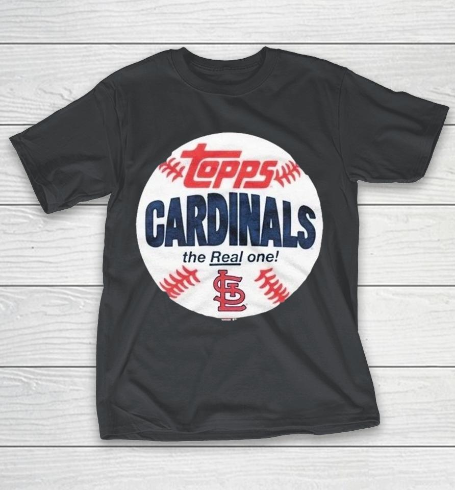 St. Louis Cardinals Mlb X Topps Baseball The Real One Shirts 1 St. Louis Cardinals Mlb X Topps Baseball The Real One Shirts