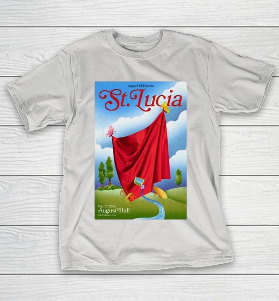 St. Lucia In San Francisco Ca On May 17 2026 Shirts 1 St. Lucia In San Francisco Ca On May 17 2026 Shirts
