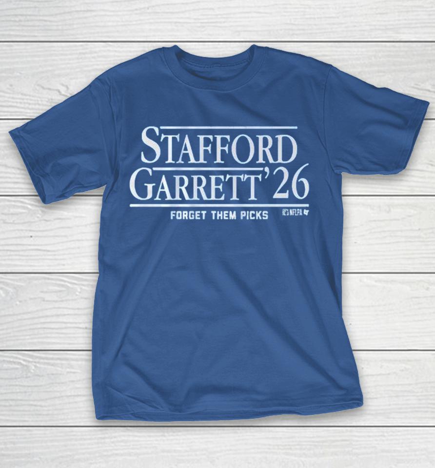 Stafford-Garrett ’26 Forget Them Picks Shirts 1 Stafford-Garrett ’26 Forget Them Picks Shirts