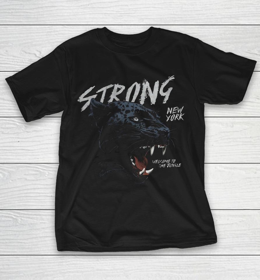 Strong New York Welcome To The Jungle Cougar Shirts 1 Strong New York Welcome To The Jungle Cougar Shirts