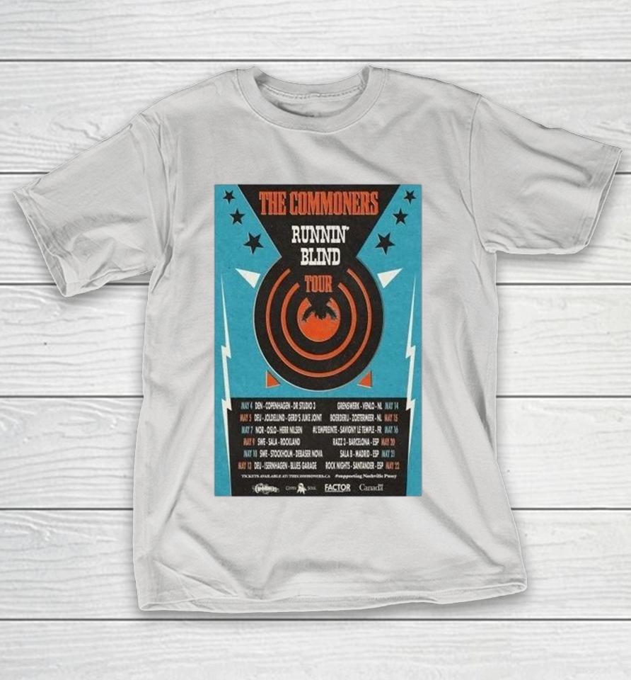 The Commoners Runnin’ Blind Tour May 5 2026 Gerd’s Juke Joint Shirts 1 The Commoners Runnin’ Blind Tour May 5 2026 Gerd’s Juke Joint Shirts