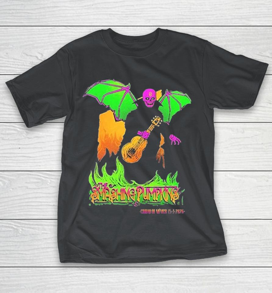 The Smashing Pumpkins Ciudad De Mexico City Event 2026 Guitar Shirts 1 The Smashing Pumpkins Ciudad De Mexico City Event 2026 Guitar Shirts