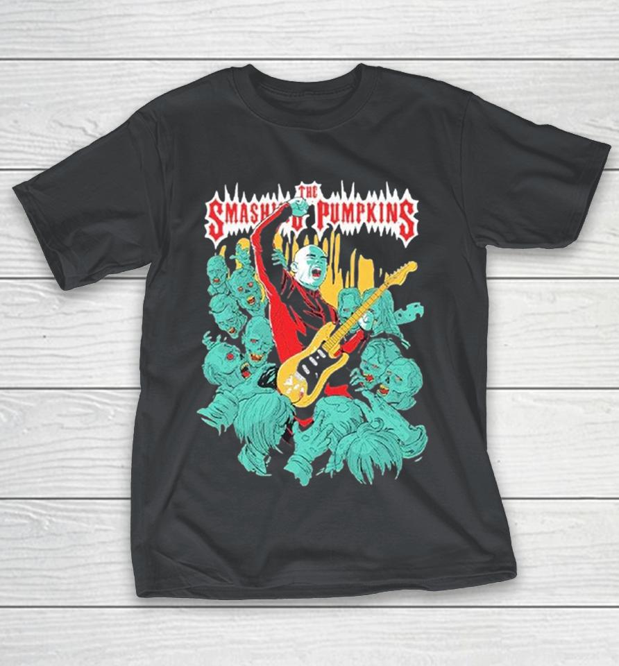 The Smashing Pumpkins Zombie Guitar Rock Shirts 1 The Smashing Pumpkins Zombie Guitar Rock Shirts