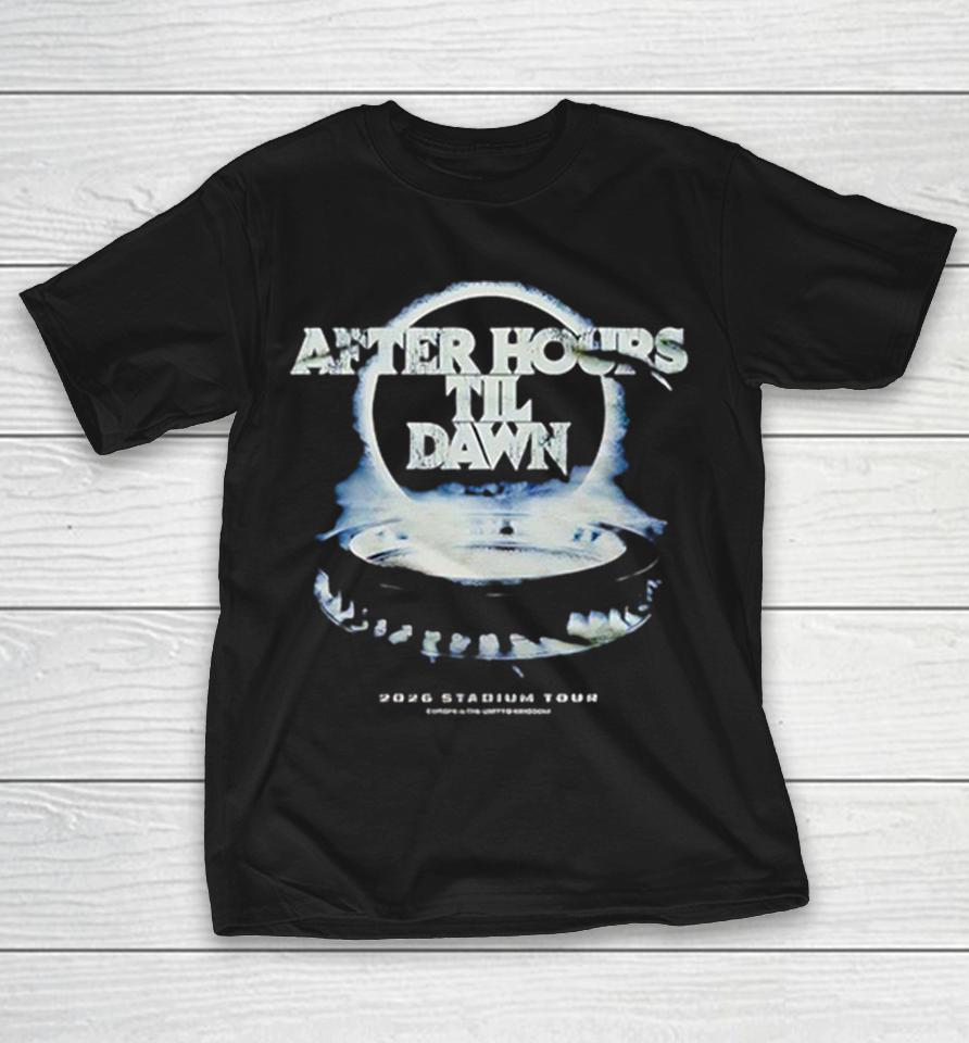 The Weeknd After Hours Til Dawn 2026 Europe And Uk Stadium Shirts 1 The Weeknd After Hours Til Dawn 2026 Europe And Uk Stadium Shirts