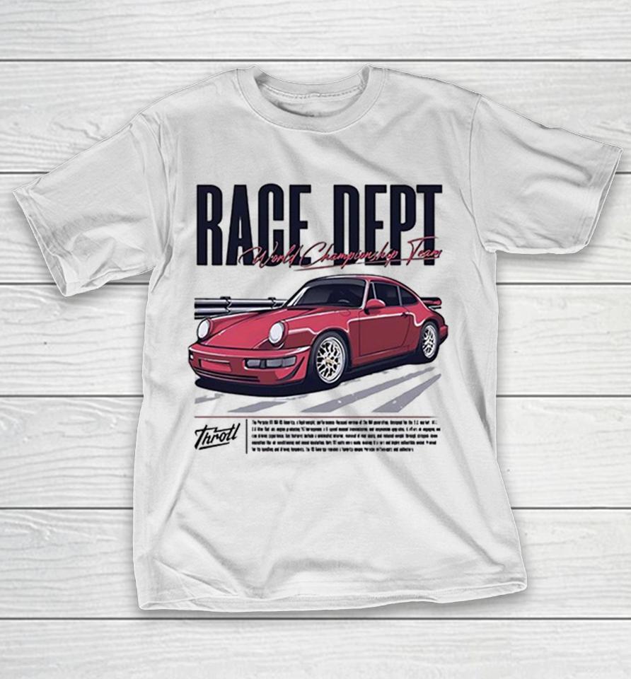 Throtl Race Dept Porsche 911 World Championship Team Graphic Shirts 1 Throtl Race Dept Porsche 911 World Championship Team Graphic Shirts
