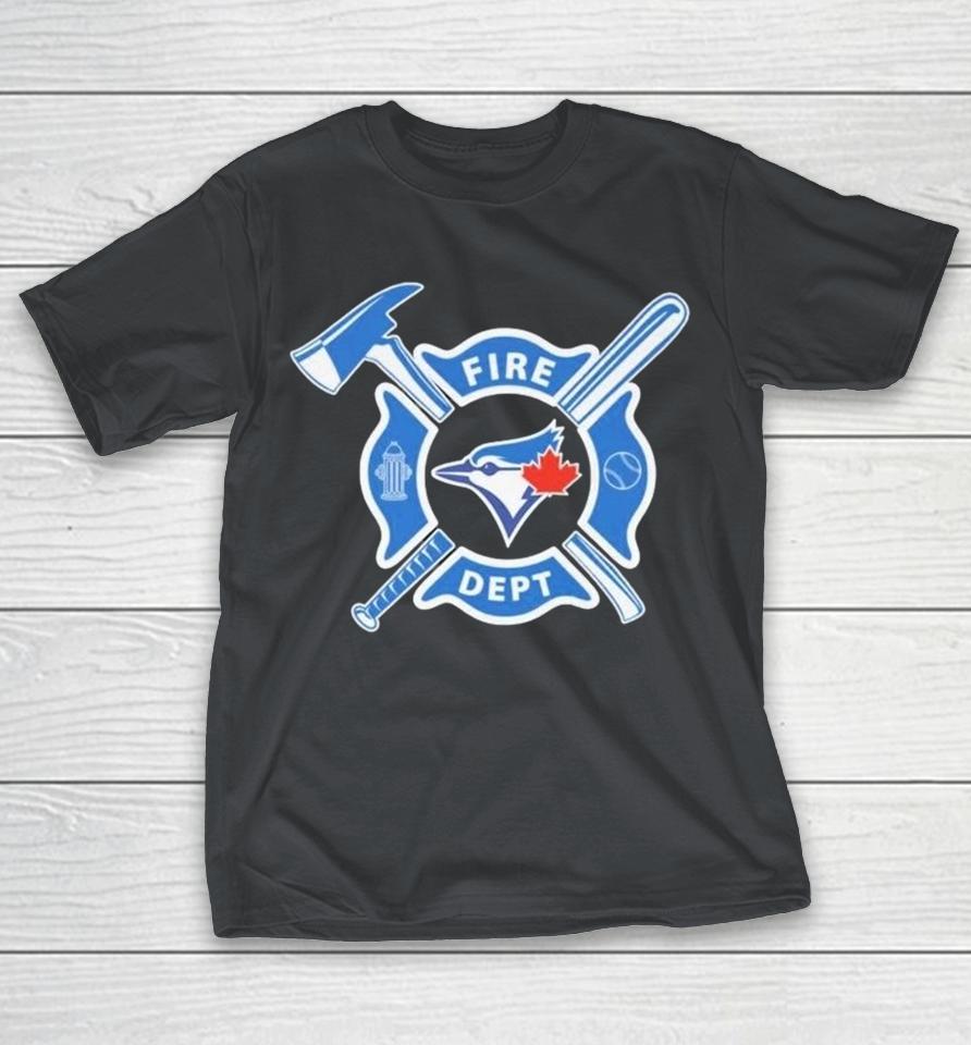 Toronto Blue Jays Firefighter Fire Dept Shirts 1 Toronto Blue Jays Firefighter Fire Dept Shirts