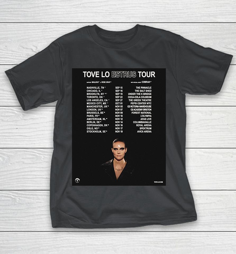 Tove Lo Estrus Tour 2026 Dates Shirts 1 Tove Lo Estrus Tour 2026 Dates Shirts