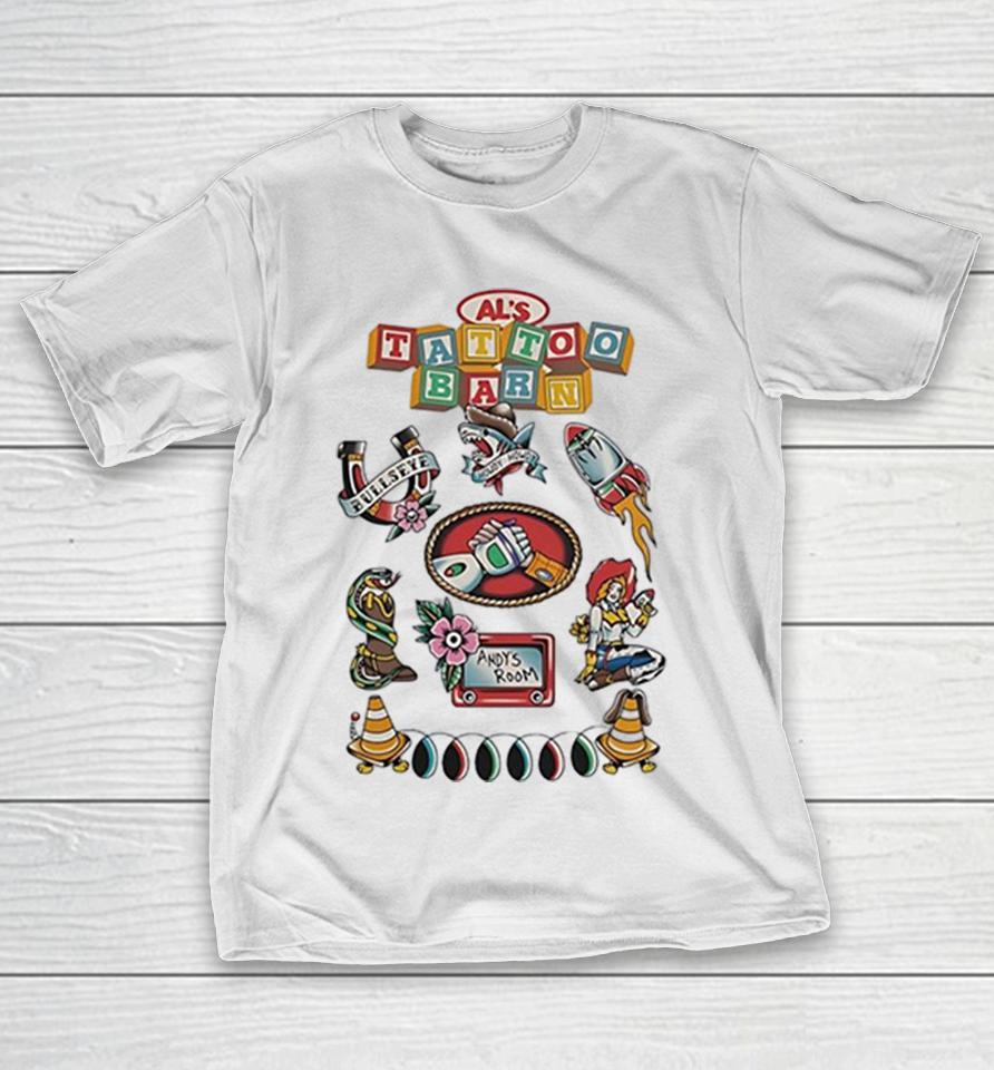 Toy Story Al’s Tattoo Barn Woody Buzz Andy’s Room Tattoo Art Shirts 1 Toy Story Al’s Tattoo Barn Woody Buzz Andy’s Room Tattoo Art Shirts