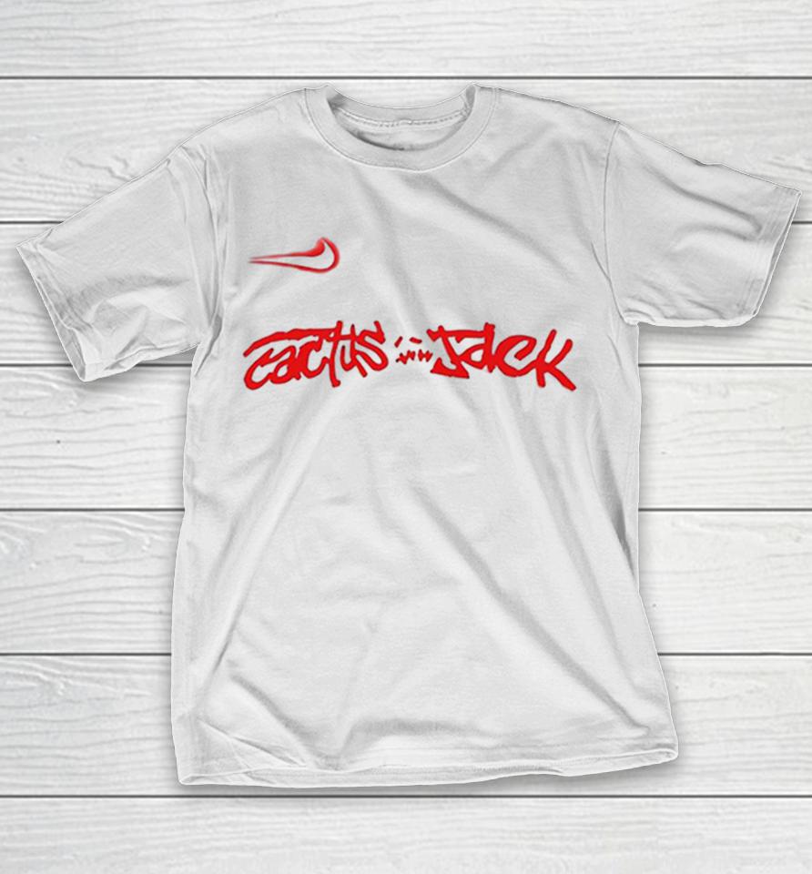 Travis Scott X Arsenal Cactus Jack Spray Logo Shirts 1 Travis Scott X Arsenal Cactus Jack Spray Logo Shirts