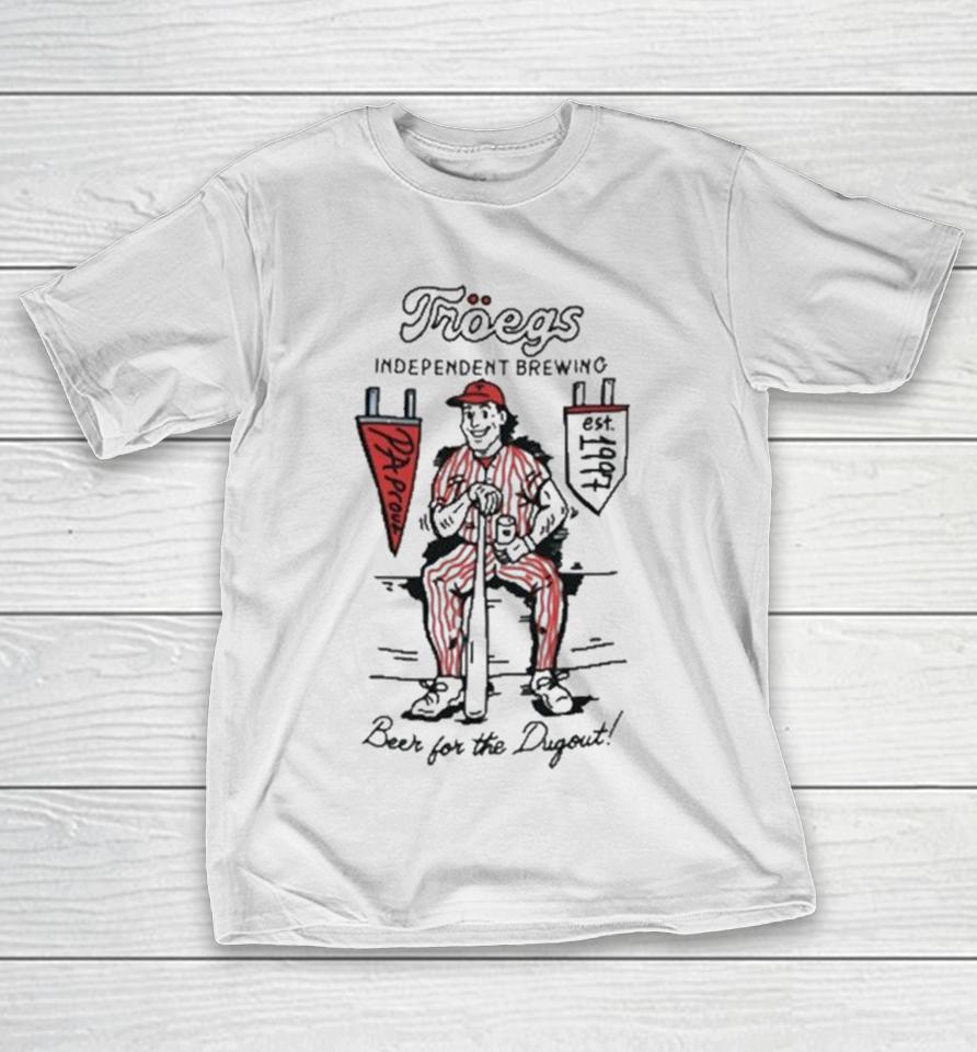 Troegs Independent Brewing Beer For The Dugout Stonewash Denim Shirts 1 Troegs Independent Brewing Beer For The Dugout Stonewash Denim Shirts