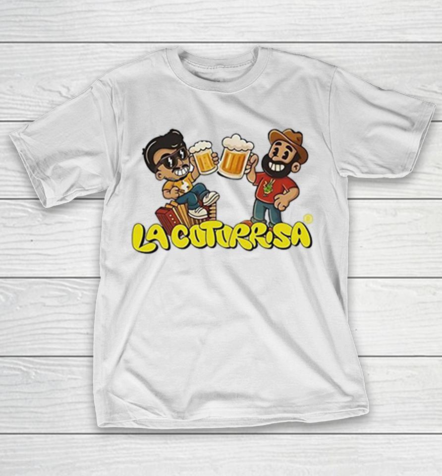 Two Cartoon Friends Toasting Beer Mexican Comedy Duo Shirts 1 Two Cartoon Friends Toasting Beer Mexican Comedy Duo Shirts
