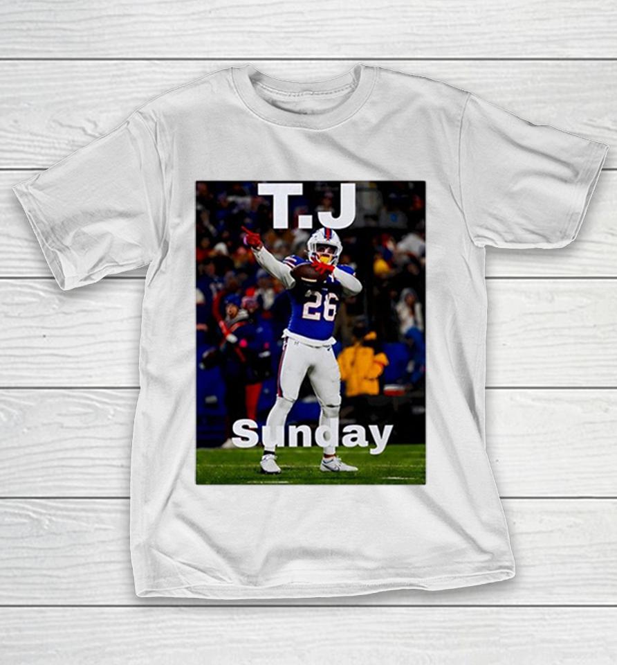 Ty Johnson Buffalo Bills Sunday Shirts 1 Ty Johnson Buffalo Bills Sunday Shirts