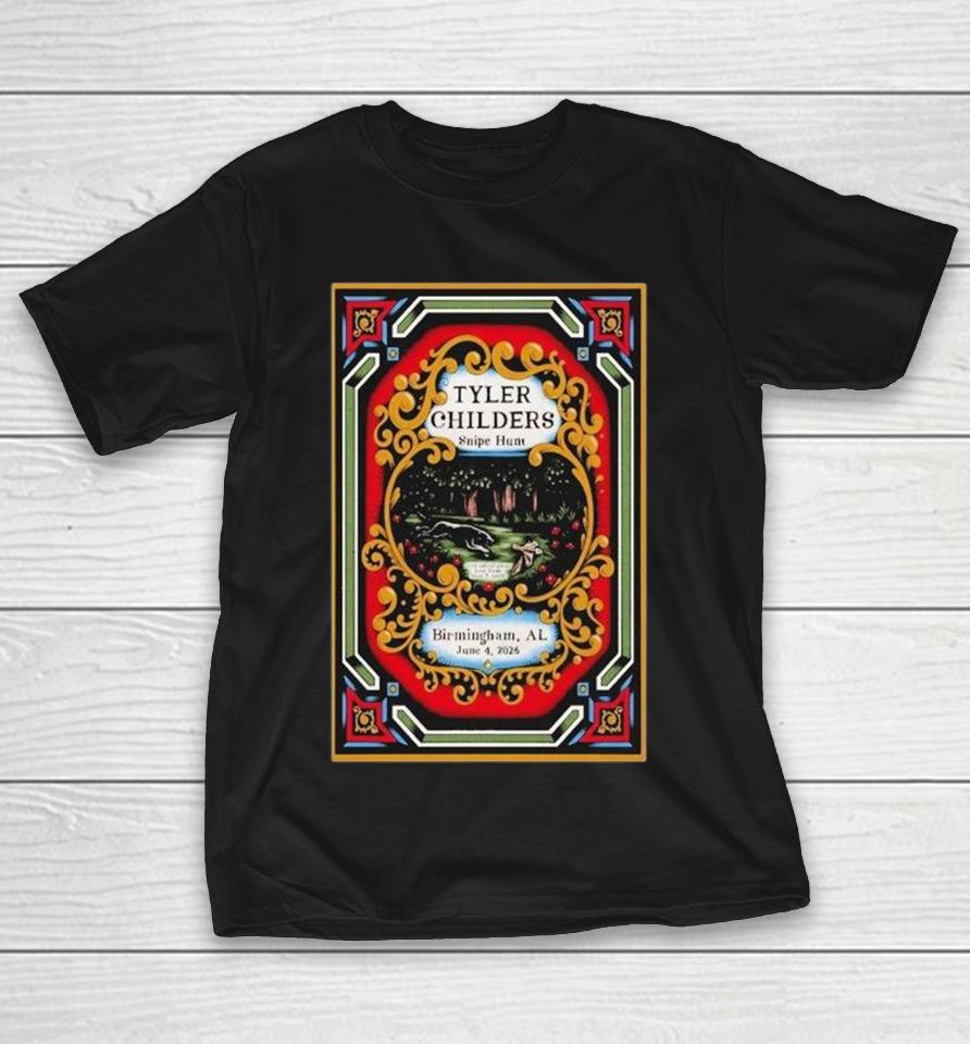 Tyler Childers Snipe Hunt June 4 2026 Birmingham Al Shirts 1 Tyler Childers Snipe Hunt June 4 2026 Birmingham Al Shirts