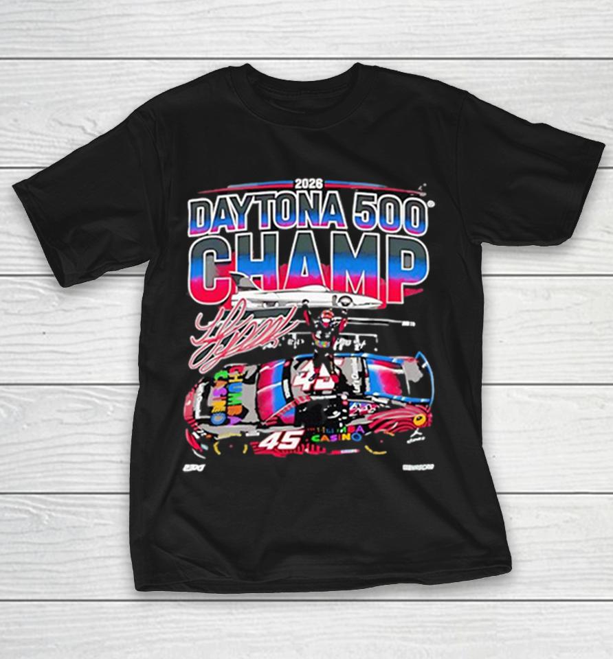 Tyler Reddick 23Xi Racing Daytona 500 Champ 2026 Chumba Casino Nascar Shirts 1 Tyler Reddick 23Xi Racing Daytona 500 Champ 2026 Chumba Casino Nascar Shirts