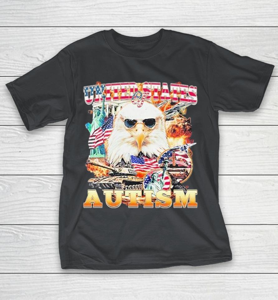 United States Of Autism Eagle American Flag Shirts 1 United States Of Autism Eagle American Flag Shirts