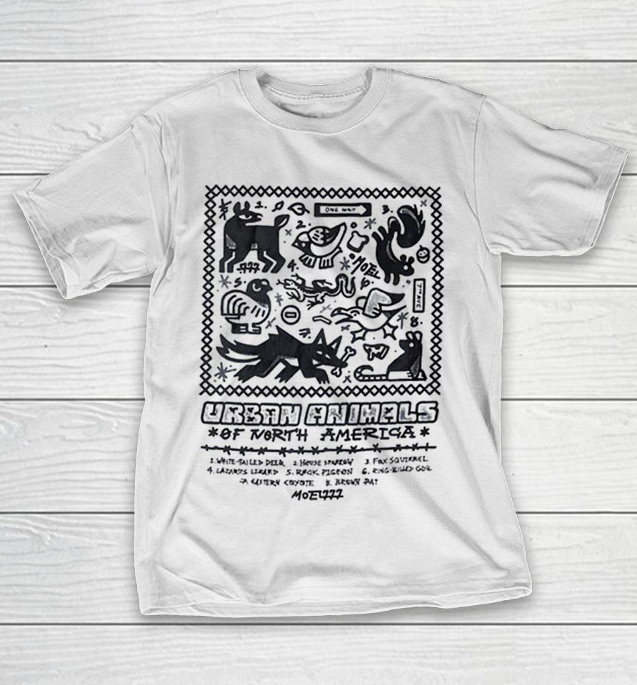 Urban Animals Of North America White Tailed Deer House Sparrow Fox Squirrel Shirts 1 Urban Animals Of North America White Tailed Deer House Sparrow Fox Squirrel Shirts