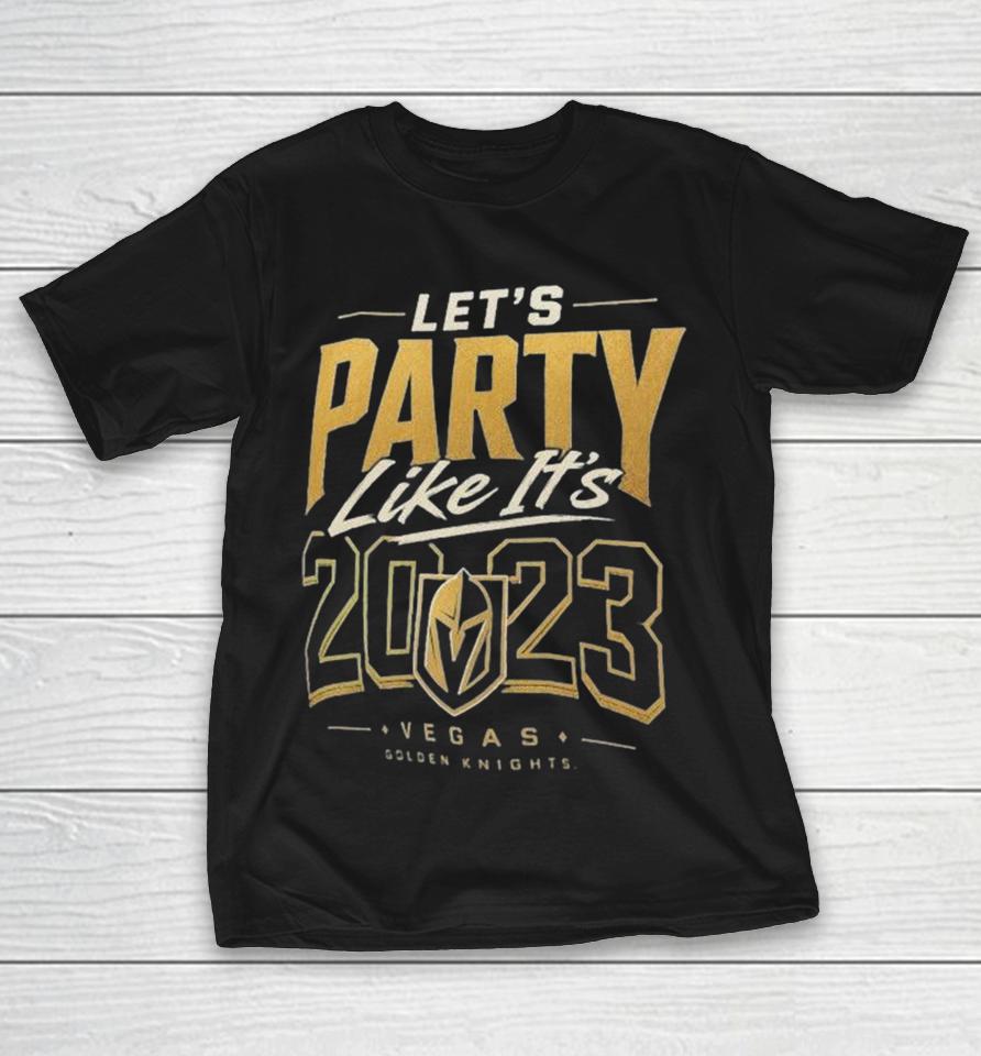 Vegas Golden Knight Let’s Party Like It’s 2023 Shirts 1 Vegas Golden Knight Let’s Party Like It’s 2023 Shirts
