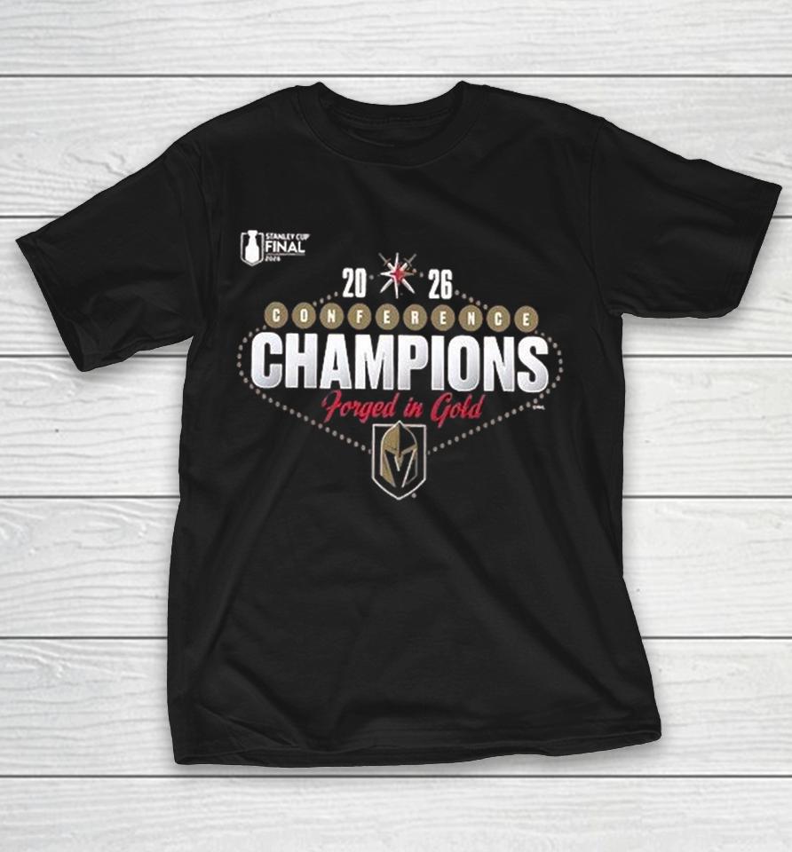 Vegas Golden Knights Forged In Gold 2026 Nhl Western Conference Champions Hometown Shirts 1 Vegas Golden Knights Forged In Gold 2026 Nhl Western Conference Champions Hometown Shirts