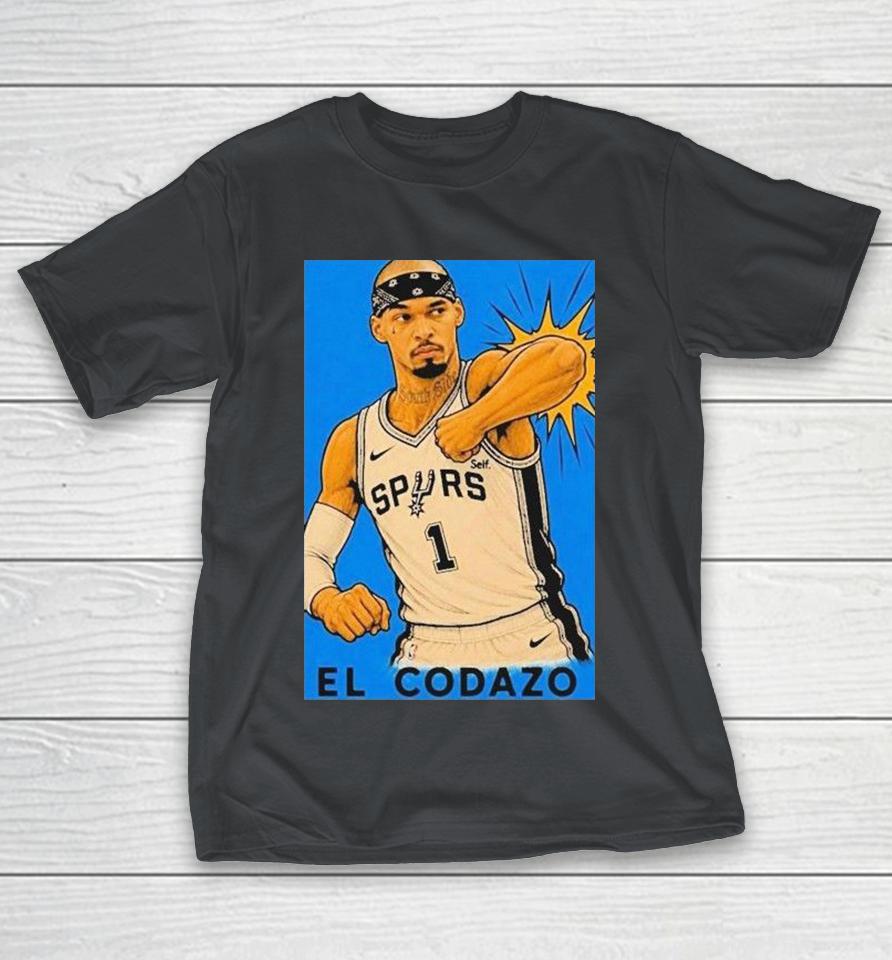 Victor Wembanyama El Codazo San Antonio Spurs Shirts 1 Victor Wembanyama El Codazo San Antonio Spurs Shirts