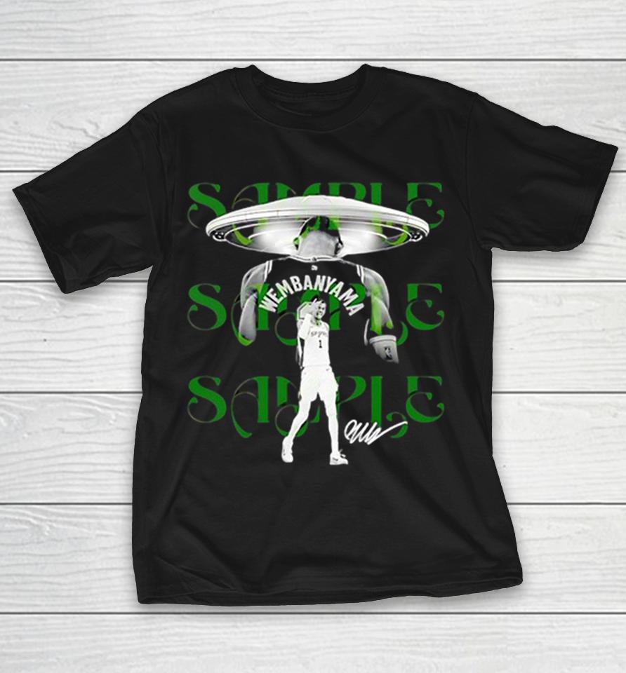 Victor Wembanyama San Antonio Spurs Nba Ufo Alien Shirts 1 Victor Wembanyama San Antonio Spurs Nba Ufo Alien Shirts