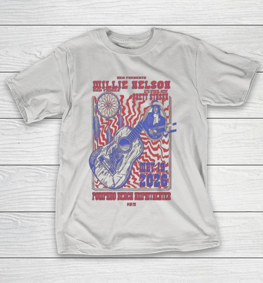 Willie Nelson 5 19 2026 Pompano Beach Fl Guitar Shirts 1 Willie Nelson 5 19 2026 Pompano Beach Fl Guitar Shirts