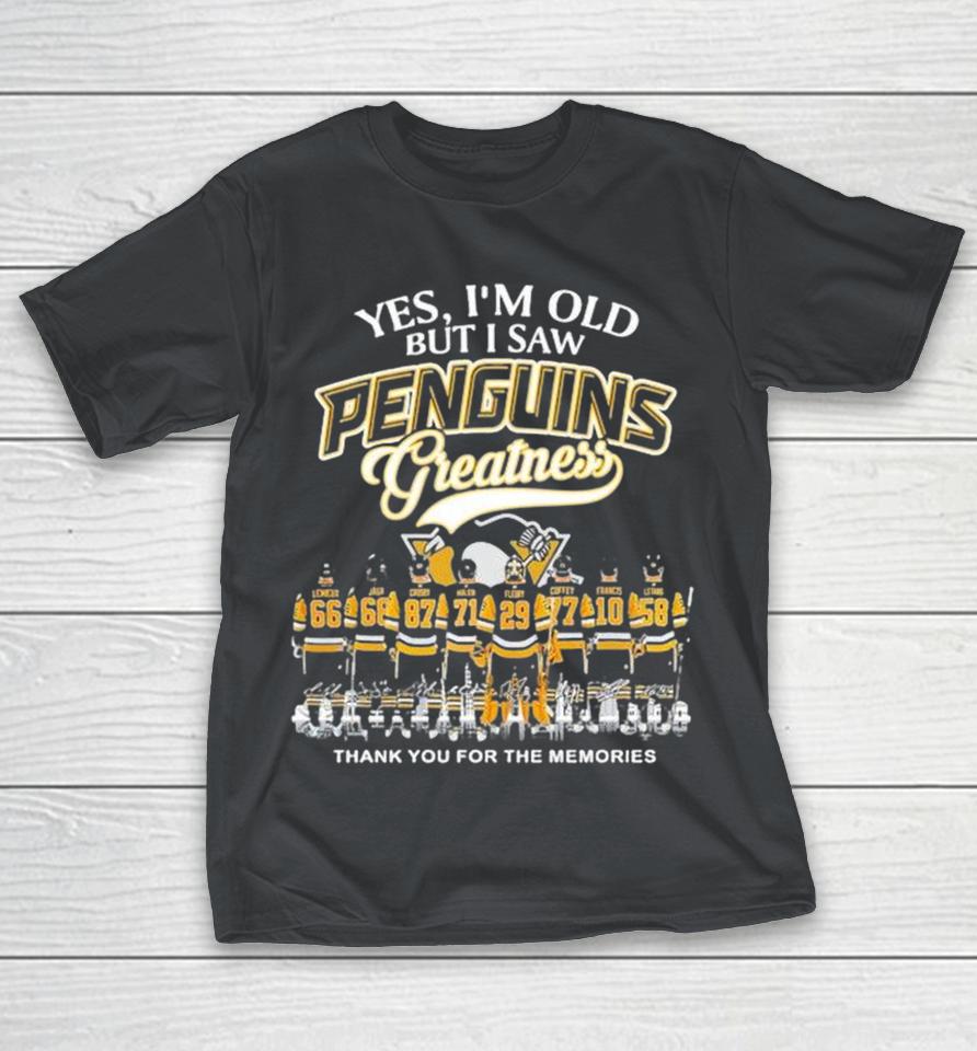 Yes I’m Old But I Saw Pittsburgh Penguins Greatness Thank You For The Memories Signatures Shirts 1 Yes I’m Old But I Saw Pittsburgh Penguins Greatness Thank You For The Memories Signatures Shirts
