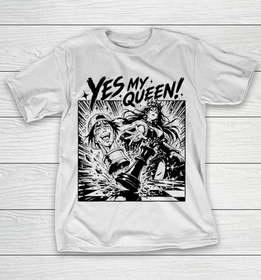 Yes My Queen Chess Piece Manga Anime Action Shirts 1 Yes My Queen Chess Piece Manga Anime Action Shirts