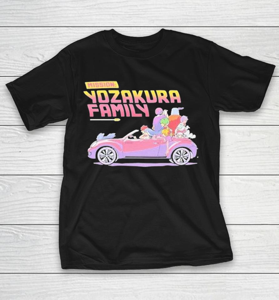 Yozakura Family Mission Group Driving Car Shirts 1 Yozakura Family Mission Group Driving Car Shirts